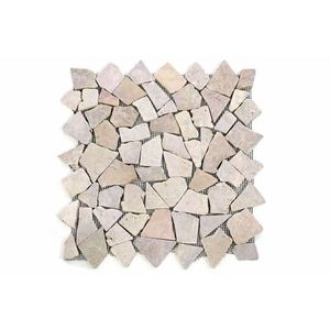 Divero 554 Mramorová mozaika Garth- ružová obklad 1 m2 vyobraziť