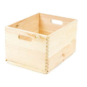 Úložný box z borovicového dreva Compactor Custom, 40 × 30 × 23 cm vyobraziť