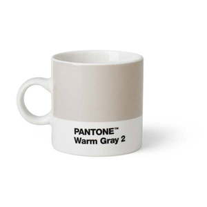 Svetlosivý keramický hrnček na espresso 120 ml Espresso Warm Gray 2 – Pantone vyobraziť