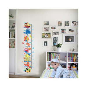 Detská samolepka – meter na dvere/na stenu 25x170 cm Sea Animals – Ambiance vyobraziť