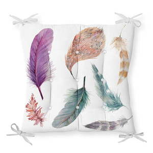 Sedák s prímesou bavlny Minimalist Cushion Covers Feathers, 40 x 40 cm vyobraziť