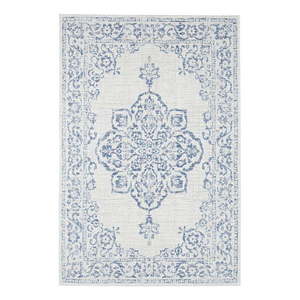 Modro-krémový vonkajší koberec NORTHRUGS Tilos, 80 x 150 cm vyobraziť