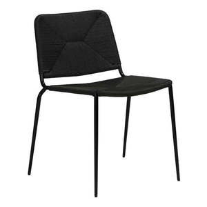 Čierna stolička DAN-FORM Denmark Stiletto vyobraziť