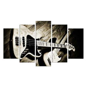 Viacdielny obraz Guitar, 110 × 60 cm vyobraziť
