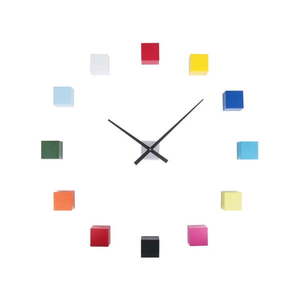 Farebné nástenné hodiny Karlsson Do It Yourself vyobraziť