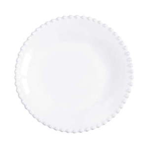 Biely kameninový tanier na polievku Costa Nova Pearl, ⌀ 24 cm vyobraziť
