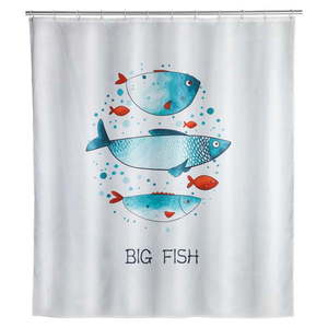 Prateľný sprchový záves Wenko Big Fish, 180 x 200 cm vyobraziť