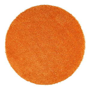 Oranžový koberec Universal Aqua Liso, ø 80 cm vyobraziť