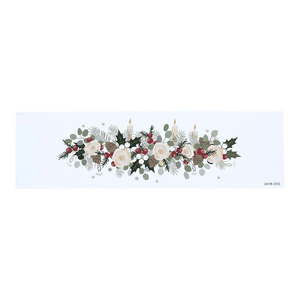 Bavlnený behúň na stôl s vianočným motívom 40x140 cm Fir Branches – Butter Kings vyobraziť