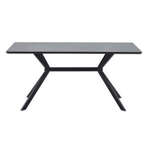 Čierny jedálenský stôl WOOOD Bruno, 200 x 90 cm vyobraziť