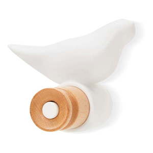 Biely nástenný háčik Bonami Essentials Bird vyobraziť