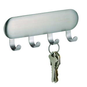 Samodržiaci vešiak na kľúče iDesign Forma, 5, 5 x 14 cm vyobraziť
