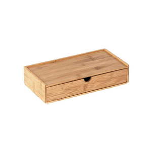 Bambusový úložný box s priehradkou Wenko Terra vyobraziť