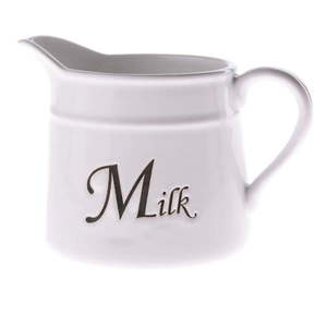 Biela keramická nádoba na mlieko Dakls, 460 ml vyobraziť