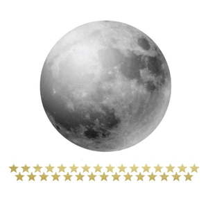 Set nástenných samolepiek Dekornik Full Moon vyobraziť