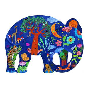 Detské puzzle so 150 dielikmi Djeco Elephant vyobraziť