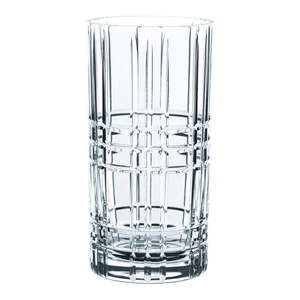 Súprava 4 pohárov z krištáľového skla Nachtmann Square Longdrink, 445 ml vyobraziť