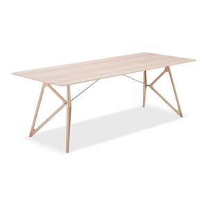 Jedálenský stôl s doskou z dubového dreva 220x90 cm Tink - Gazzda vyobraziť