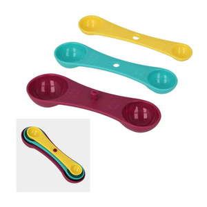 Sada 3 farebných odmeriek Metaltex Spoons vyobraziť