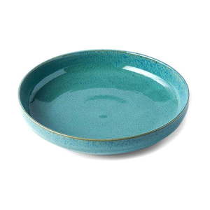 Tyrkysovomodrý keramický hlboký tanier MIJ Peacock, ø 20 cm vyobraziť