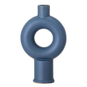 Modrá kameninová váza Bloomingville Dardo, výška 20 cm vyobraziť