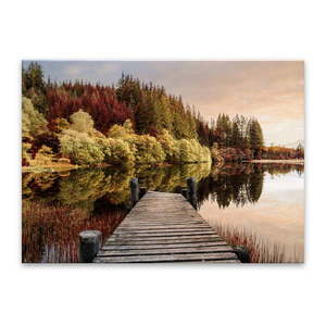 Sklenený obraz Styler Autumn Path, 80 x 120 cm vyobraziť