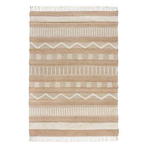 Béžový jutový koberec Flair Rugs Medina, 160 x 230 cm vyobraziť