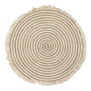 Prírodný koberec z juty Kave Home Gisel, ø 120 cm vyobraziť