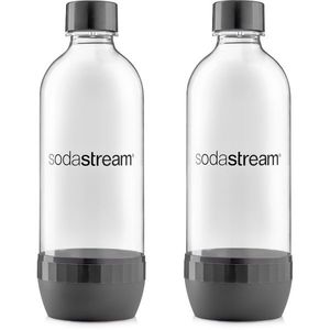 Sodastream 2x fľaša, sivá, vyobraziť