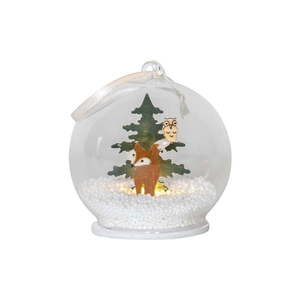 Vianočná závesná svetelná LED dekorácia Star Trading Christmas Forest, ø 8 cm vyobraziť