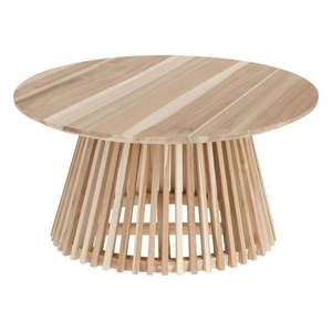 Konferenčý stolík z teakového dreva Kave Home Irune, ⌀ 80 cm vyobraziť