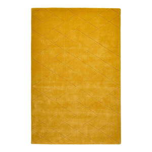 Horčicovožltý vlnený koberec Think Rugs Kasbah, 150 x 230 cm vyobraziť