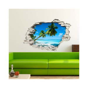 Samolepka Ambiance Landscape at a Beach, 60 × 90 cm vyobraziť