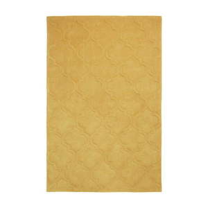 Žltý ručne tuftovaný koberec Think Rugs Hong Kong Puro Yellow, 150 × 230 cm vyobraziť
