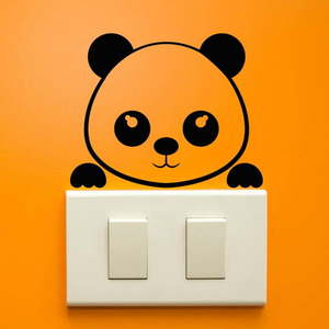 Samolepka Ambiance Panda Plug vyobraziť