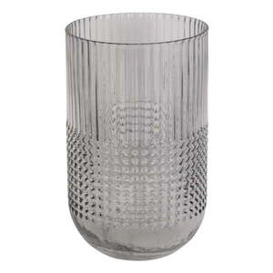 Sivá sklenená váza PT LIVING Attract, výška 20 cm vyobraziť