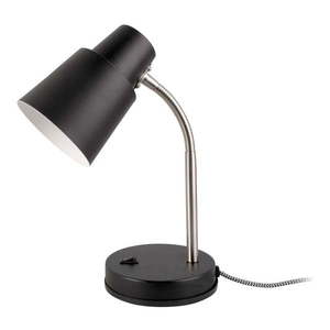 Čierna stolová lampa Leitmotiv Scope, výška 30 cm vyobraziť