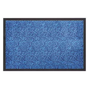 Modrá rohožka Zala Living Smart, 75 × 45 cm vyobraziť