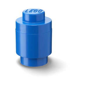 Modrý úložný okrúhly box LEGO® vyobraziť