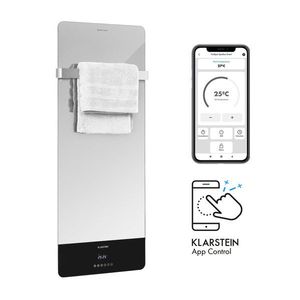 Klarstein Hot Spot Crystal Reflect Smart, infračervený ohrievač, 850 W, aplikácia, časovač, zrkadlo vyobraziť