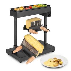 Klarstein Appenzell XL, raclette s grilom, 600 W, termostat, 2 stojany na syr vyobraziť