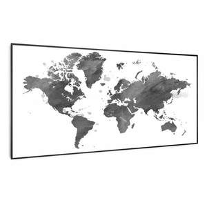 Klarstein Wonderwall Air Art Smart, infračervený ohrievač, čierna mapa, 120 x 60 cm, 700 W vyobraziť