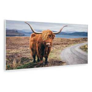 Klarstein Wonderwall Air Art Smart, infračervený ohrievač, krava, 120 x 60 cm, 700 W vyobraziť