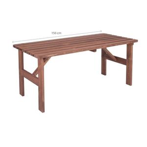 Záhradný stôl MIRIAM Rojaplast 150x70x68 cm vyobraziť