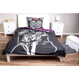 Bavlnená posteľná bielizeň Amore 001 - 160x200 cm vyobraziť