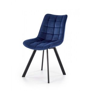 Designová stolička Mirah modrá vyobraziť