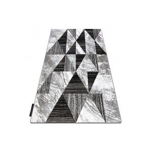 Kusový koberec ALTER Nano trojuholníky, sivý vyobraziť