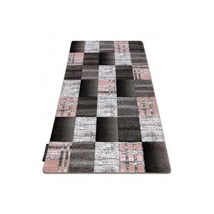 Kusový koberec ALTER Siena štvorce mriežka sivý vyobraziť