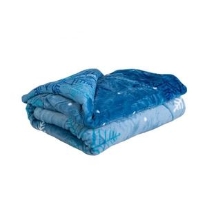 Mikroplyšová deka - Modrá vločka, 150 x 200 cm vyobraziť
