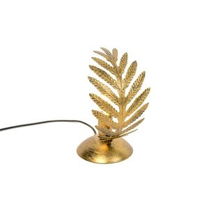 Vintage stolná lampa malé zlato - Botanica vyobraziť